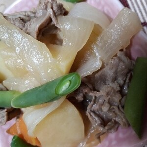 炒めないでも美味しくできる！簡単肉じゃが